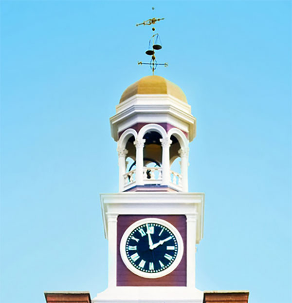 Houlton Maine Court House Clock